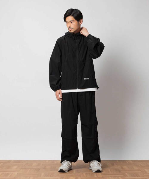 CAMP7（キャンプセブン）の「【CAMP7】CPTEX パッカブルパーカー（マウンテンパーカー・メンズ・ブラック/グレー・M/L/XL）」の9枚目の写真