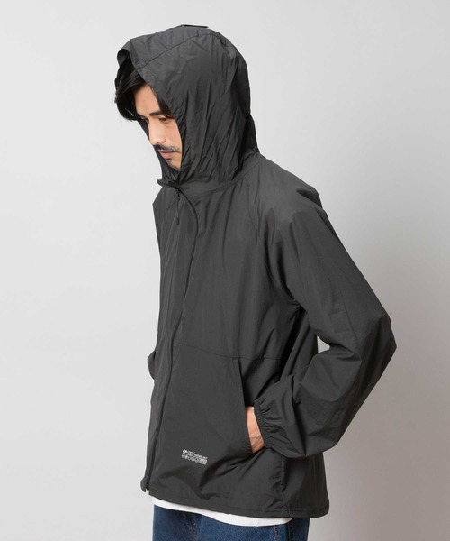 CAMP7（キャンプセブン）の「【CAMP7】CPTEX パッカブルパーカー（マウンテンパーカー・メンズ・ブラック/グレー・M/L/XL）」の4枚目の写真