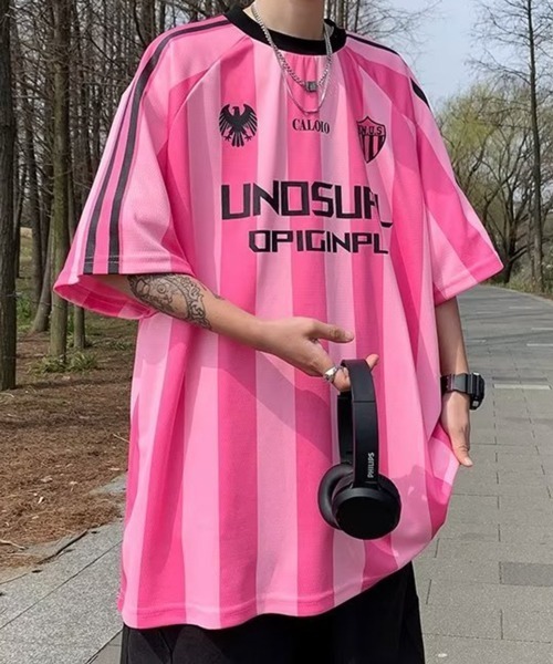 セール】【NOWLE】サッカーユニフォームデザイン フットボール T