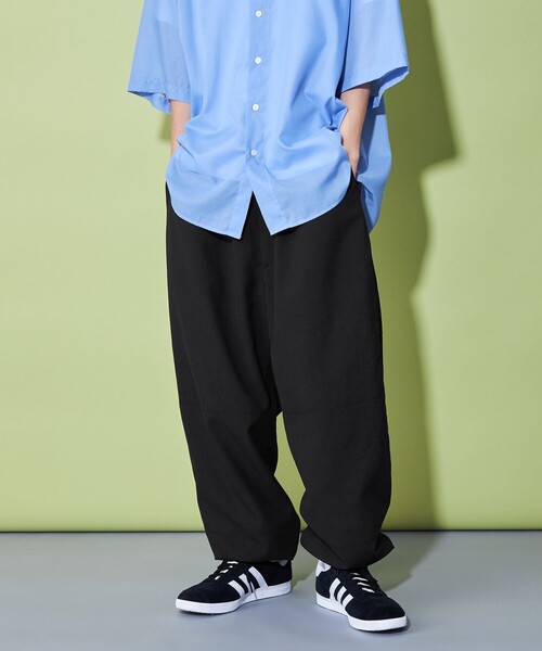 CITEN(シテン)の「<CITEN>トロジョガーパンツ(その他パンツ・メンズ・ブラック/グレー・L/M)」の2枚目の写真