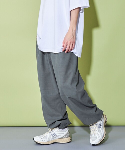 CITEN(シテン)の「<CITEN>トロジョガーパンツ(その他パンツ・メンズ・ブラック/グレー・L/M)」の3枚目の写真