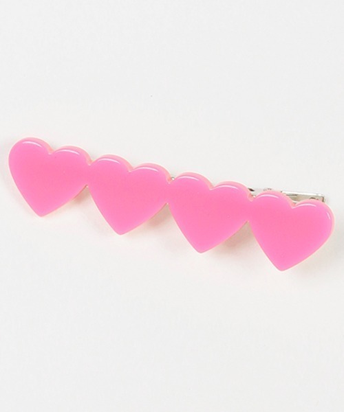 by LOVEiT（バイラビット）の「ハートクリップ（バレッタ/ヘアクリップ・キッズ・ゴールド/ピンク/シルバー・FREE）」の2枚目の写真
