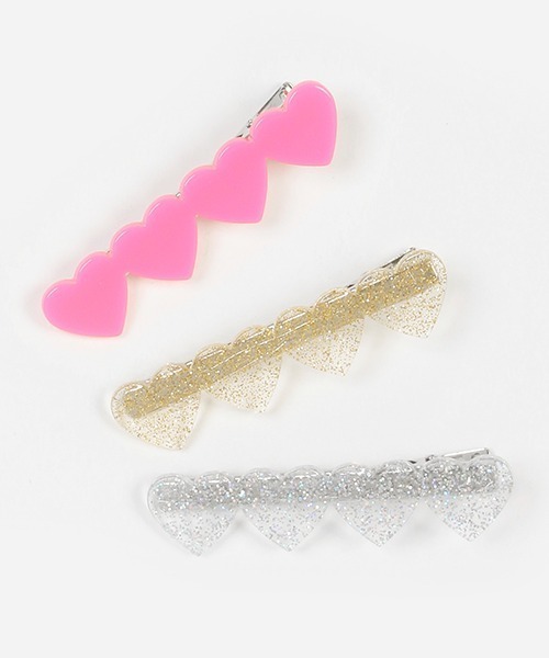 by LOVEiT（バイラビット）の「ハートクリップ（バレッタ/ヘアクリップ・キッズ・ゴールド/ピンク/シルバー・FREE）」の4枚目の写真