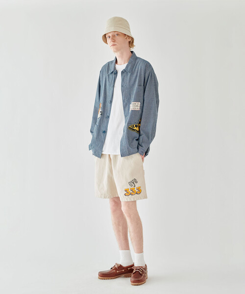 Bshop(ビショップ)の「Work of Art Kendai | クルーネック 半袖Tシャツ MEN(Tシャツ/カットソー・メンズ・ホワイト・L/XL/M)」の2枚目の写真