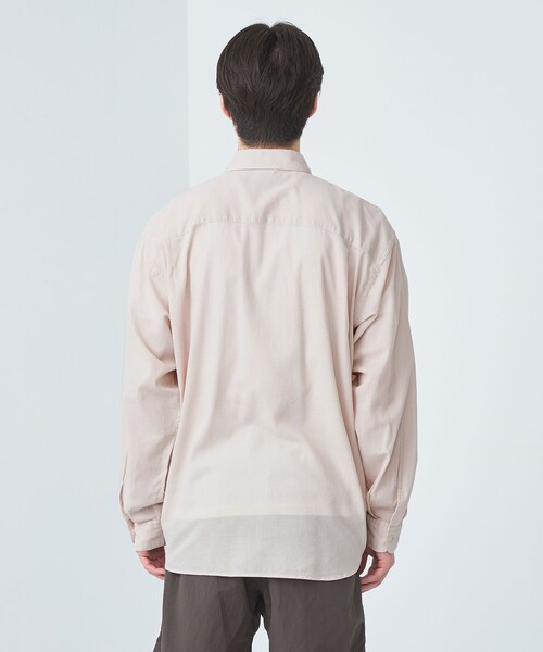 green label relaxing（グリーンレーベルリラクシング）の「BREEZY SLIP-ON レギュラーカラー シャツ -通気性-（シャツ/ブラウス・メンズ・その他1/ネイビー/ナチュラル・L/S/M/XL）」の19枚目の写真