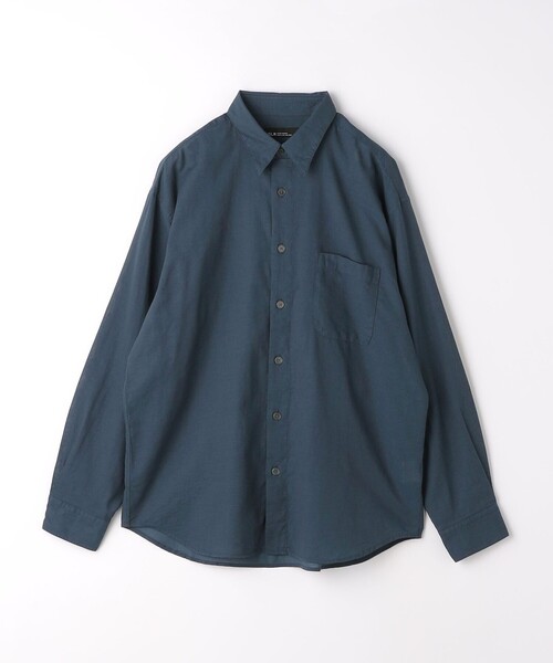 green label relaxing（グリーンレーベルリラクシング）の「BREEZY SLIP-ON レギュラーカラー シャツ -通気性-（シャツ/ブラウス・メンズ・その他1/ネイビー/ナチュラル・L/S/M/XL）」の7枚目の写真