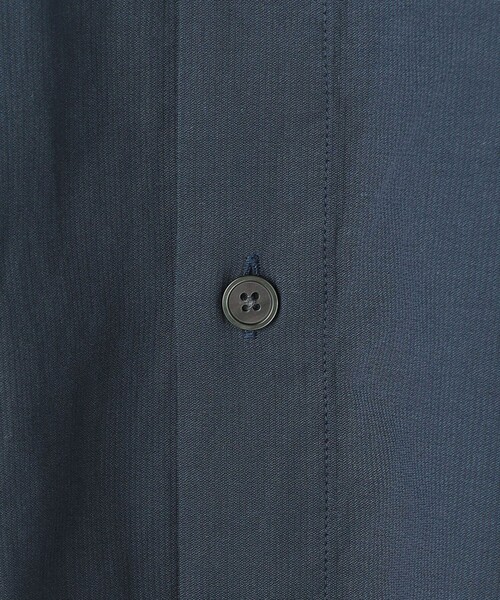 green label relaxing（グリーンレーベルリラクシング）の「BREEZY SLIP-ON レギュラーカラー シャツ -通気性-（シャツ/ブラウス・メンズ・その他1/ネイビー/ナチュラル・L/S/M/XL）」の10枚目の写真