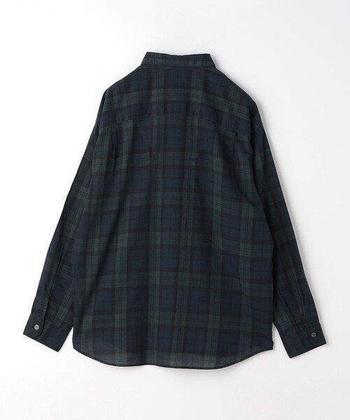 green label relaxing（グリーンレーベルリラクシング）の「BREEZY SLIP-ON レギュラーカラー シャツ -通気性-（シャツ/ブラウス・メンズ・その他1/ネイビー/ナチュラル・L/S/M/XL）」の12枚目の写真