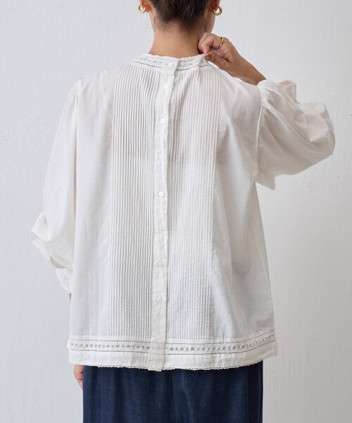 BEARDSLEY（ビアズリー）の「リバーレースヨークブラウス（シャツ