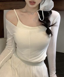 【Jasmine】アンサンブル カーディガン+キャミソール