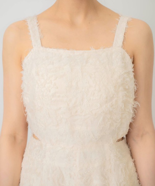 REDYAZEL（レディアゼル）の「ジャガードオールインワン（つなぎ/オールインワン・レディース・ブラック/オフホワイト・FREE）」の5枚目の写真