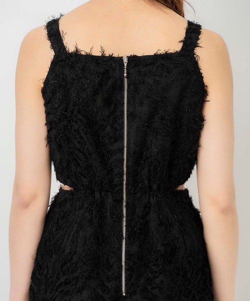 REDYAZEL（レディアゼル）の「ジャガードオールインワン（つなぎ/オールインワン・レディース・ブラック/オフホワイト・FREE）」の13枚目の写真