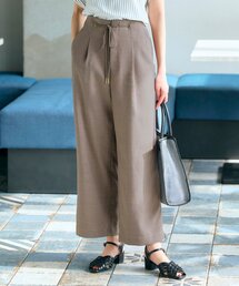 grove | 麻調ロープベルトパンツ(その他パンツ)