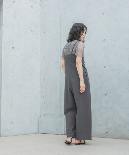 LEPSIM（レプシィム）の「【FOR I SERIES】シャーリング2Pカットソー【2点セット】　126399（Tシャツ/カットソー・レディース・グレー/ベージュ・FREE）」の12枚目の写真