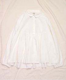 Brocante（ブロカント）の「[Brocante / ブロカント] 50ブロード ペタルシャツ（シャツ/ブラウス・レディース）」