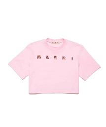 MARNI | MARNI（マルニ）Kids & Junior ブランドロゴ半袖Tシャツカットソー(Tシャツ/カットソー)