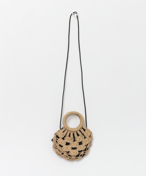 URBAN RESEARCH DOORS（アーバンリサーチドアーズ）の「リボンカゴポシェット(KIDS)（ショルダーバッグ・キッズ・ブラック・ONE）」の6枚目の写真