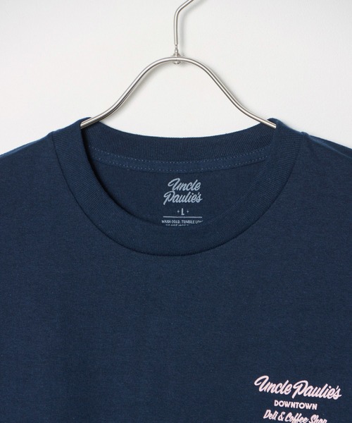 ROOPTOKYO（ループトウキョウ）の「Uncle Paulie's/アンクルポーリーズ Downtown Coffee Tee Tシャツ（Tシャツ/カットソー・メンズ・ネイビー/ホワイト・L/XL/M）」の14枚目の写真