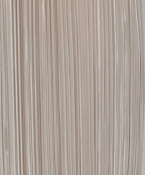 mysty woman（ミスティウーマン）の「【セルフカット可能！】プリーツイージーナロースカート 135600（スカート・レディース・チャコールグレー/ライトグレー/グリーン/ベージュ/ダークブラウン/ブラック・FREE）」の7枚目の写真