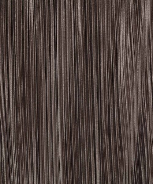 mysty woman（ミスティウーマン）の「【セルフカット可能！】プリーツイージーナロースカート 135600（スカート・レディース・チャコールグレー/ライトグレー/グリーン/ベージュ/ダークブラウン/ブラック・FREE）」の20枚目の写真