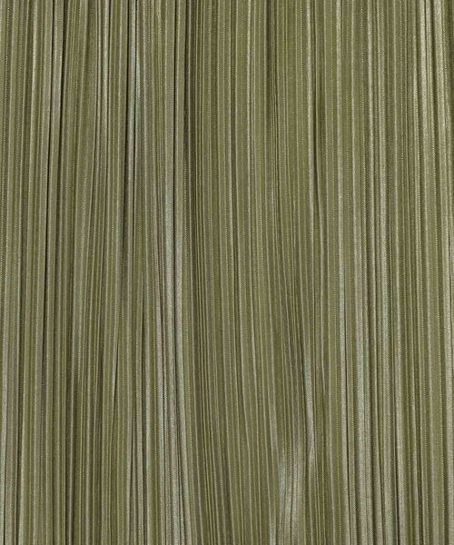 mysty woman（ミスティウーマン）の「【セルフカット可能！】プリーツイージーナロースカート 135600（スカート・レディース・チャコールグレー/ライトグレー/グリーン/ベージュ/ダークブラウン/ブラック・FREE）」の19枚目の写真