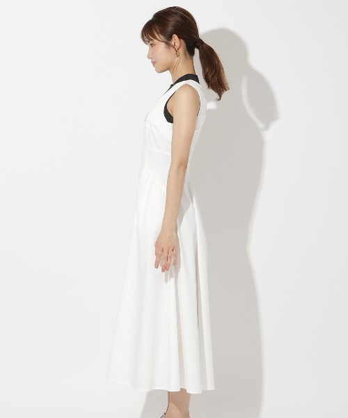 And Couture ウエストリブフロントジップワンピース　完売商品 ウエストリブフロントジップワンピース(505707094) | AND