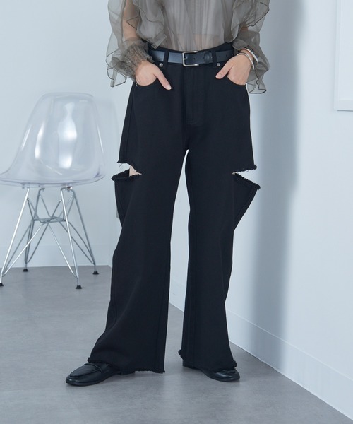 スペシャル 70s ダメージデニムオールインワン ダブルニー ブッシュパンツ スペシャル 70s ダメージデニムオールインワン ダブルニー