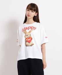 HAPPY BUNNY Tシャツ