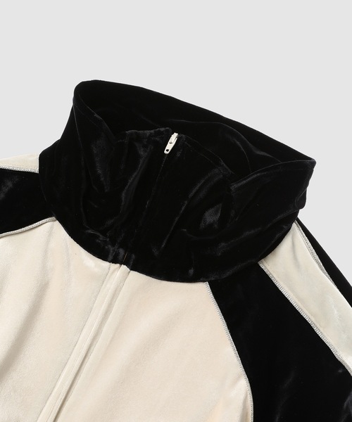 SASQUATCHfabrix.(サスクワァッチファブリックス)の「VELOUR TRACK JACKET(その他アウター・メンズ・ブラック・M/L)」の6枚目の写真