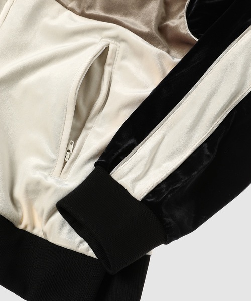 SASQUATCHfabrix.(サスクワァッチファブリックス)の「VELOUR TRACK JACKET(その他アウター・メンズ・ブラック・M/L)」の8枚目の写真