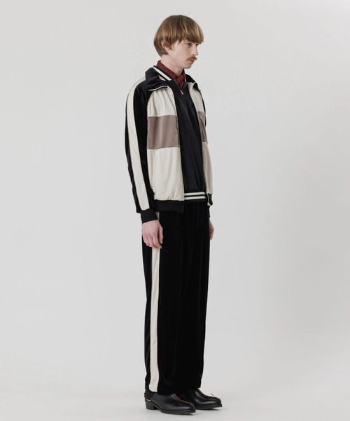 SASQUATCHfabrix.(サスクワァッチファブリックス)の「VELOUR TRACK JACKET(その他アウター・メンズ・ブラック・M/L)」の3枚目の写真