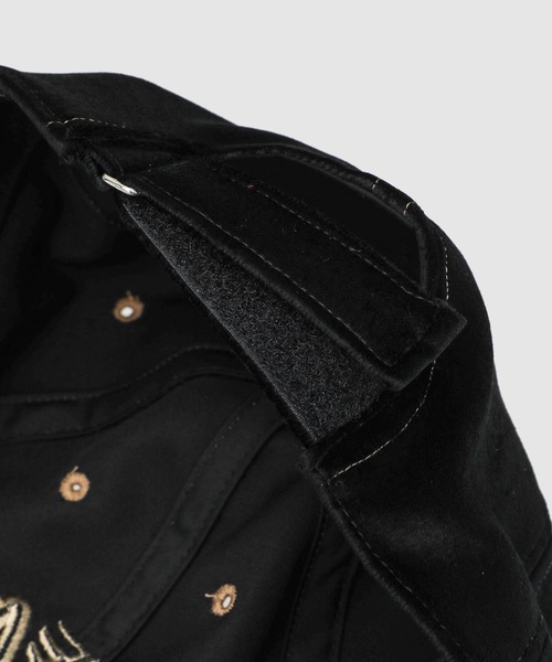 SASQUATCHfabrix.(サスクワァッチファブリックス)の「EAR MUFF CAP(キャップ・メンズ・ネイビー/ボルドー/ブラック・FREE)」の11枚目の写真