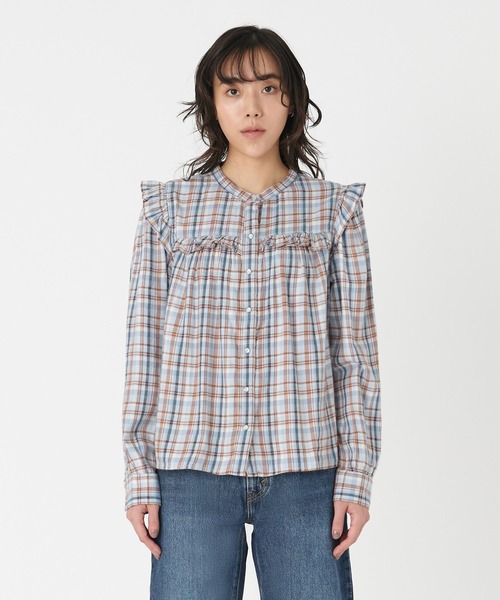 ✨GIANNA ヴィンテージ 長袖ブラウス ウォッシャブル　シルク100% M ✨GIANNA ヴィンテージ 長袖ブラウス ウォッシャブル シルク100