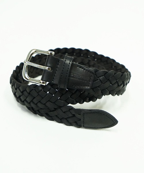 EGO TRIPPING(エゴトリッピング)の「mko12151-MESH BELT ベルト(ベルト・メンズ・ブラック/ダークブラウン・L/M/S)」の5枚目の写真