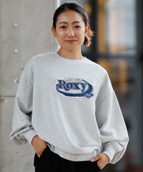 【セール】ROXY/ロキシー トレーナー スウェット ロゴ RPO244604T（スウェット）｜ROXY（ロキシー）