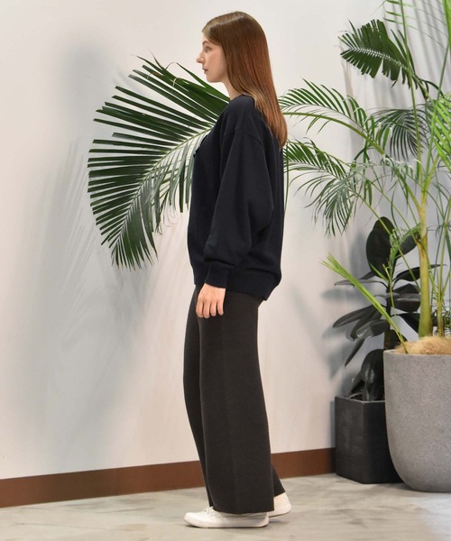 ROXY(ロキシー)の「ROXY/ロキシー トレーナー スウェット ロゴ RPO244604T(スウェット・レディース・ブラック/ブルーグレー/ヘザーグレー・L/M)」の7枚目の写真