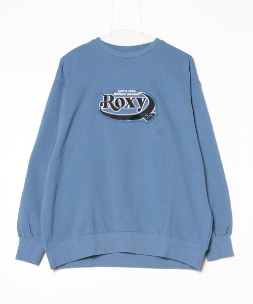 ROXY(ロキシー)の「ROXY/ロキシー トレーナー スウェット ロゴ RPO244604T(スウェット・レディース・ブラック/ブルーグレー/ヘザーグレー・L/M)」の21枚目の写真