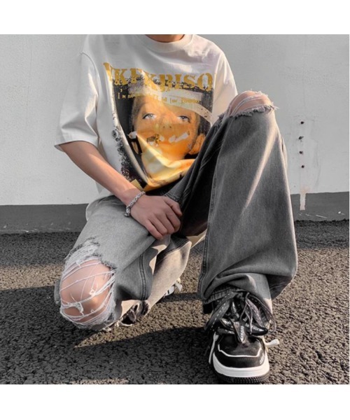 ダメージジーンズ（デニムパンツ）｜revertical（リバーティカル） pattayablatt.com