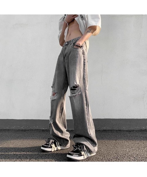 ダメージジーンズ（デニムパンツ）｜revertical（リバーティカル） pattayablatt.com