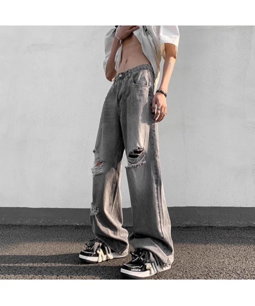 ダメージジーンズ（デニムパンツ）｜revertical（リバーティカル） pattayablatt.com