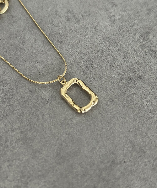 Thevon（ゼボン）の「【heilly/ヘイリー】プレート2連チェーンネックレス（ネックレス・レディース・シルバー/ゴールド/グレー系その他/ピンクゴールド・FREE）」の18枚目の写真