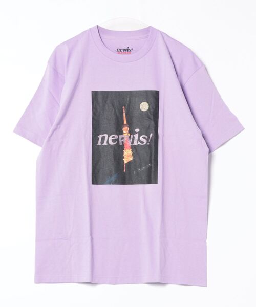 NO WAY（ノーウェイ）の「/MAYHEM/graphic T（Tシャツ/カットソー・レディース・ホワイト/ライトパープル・LARGE）」の2枚目の写真