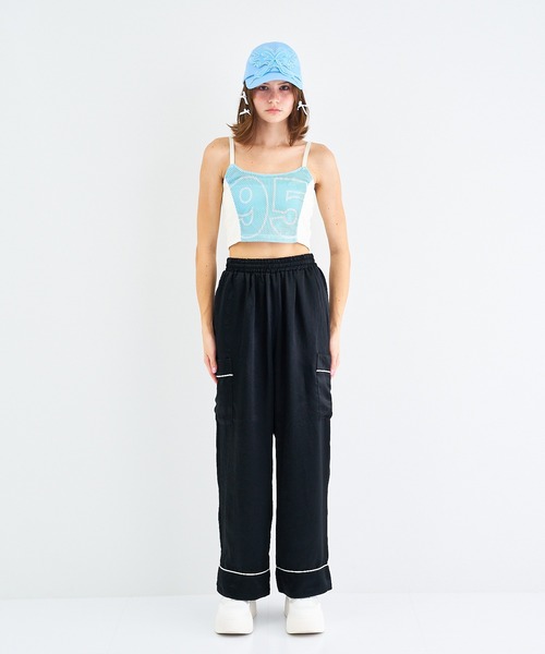 ANNA SUI NYC（アナ スイ エヌ ワイ シー）の「No.95 スポーツメッシュタンクトップ（タンクトップ・レディース・ブラック/レッド/サックスブルー・FREE）」の11枚目の写真