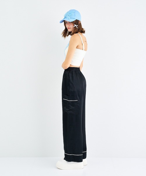 ANNA SUI NYC（アナ スイ エヌ ワイ シー）の「No.95 スポーツメッシュタンクトップ（タンクトップ・レディース・ブラック/レッド/サックスブルー・FREE）」の12枚目の写真