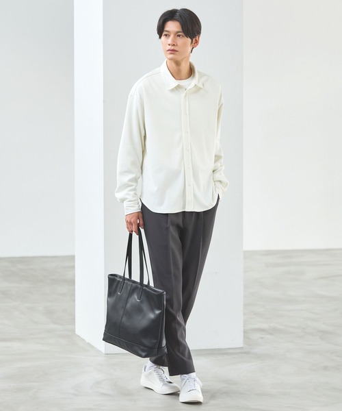 ESSENTIALS WARDROBE(エッセンシャルワードローブ)の「ESSENTIALS WARDROBE /合成皮革トートバック(トートバッグ・メンズ・ブラック・FREE)」の19枚目の写真