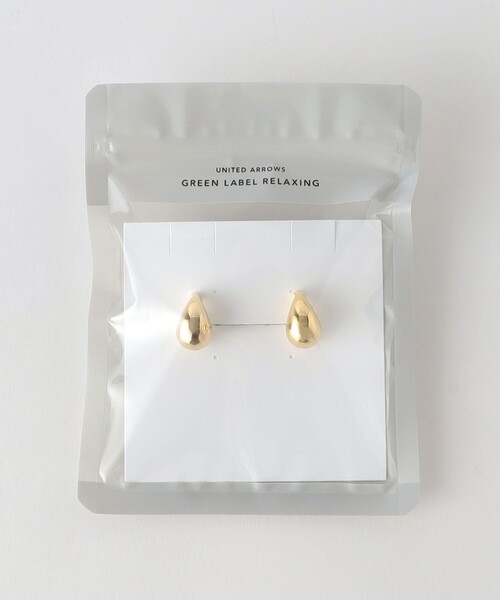 green label relaxing（グリーンレーベルリラクシング）の「シズクフォルム イヤリング（イヤリング・レディース・ゴールド/シルバー・FREE）」の8枚目の写真