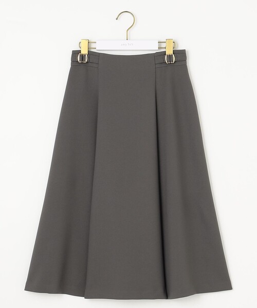 ANY SIS（エニィスィス）の「【洗える】プチベルトフレア スカート（スカート・レディース・スカイブルー系/ネイビー系/グレー系・3/2/1）」の10枚目の写真