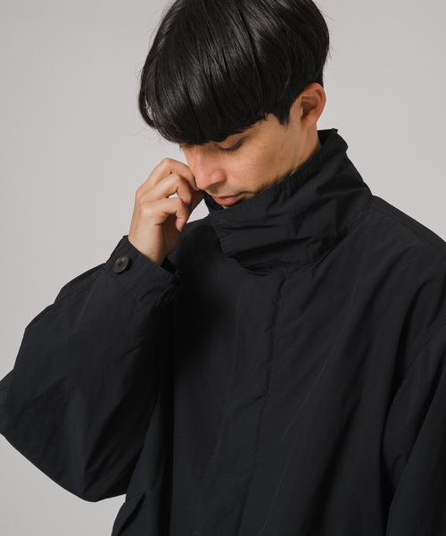 aton エアウェザーショートモッズコート　黒　サイズ4 AIR WEATHER | ショートモッズコート - UNISEX / ATON