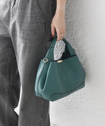 SHIPS any | SHIPS any: ゴールド プレート ワンハンドル 2WAY バッグ(ショルダーバッグ)