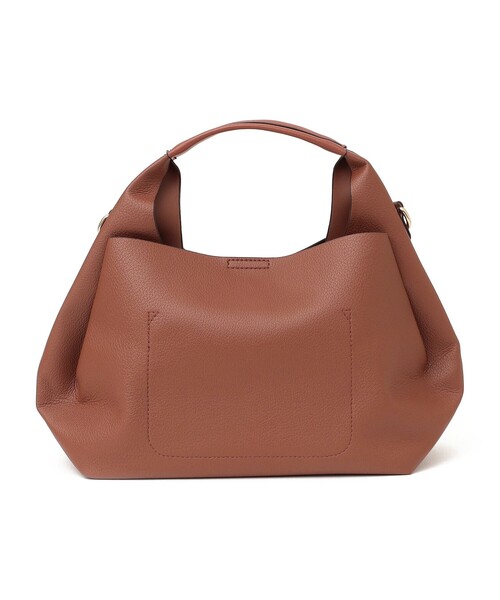 SHIPS any: ゴールド プレート ワンハンドル 2WAY バッグ（ショルダー